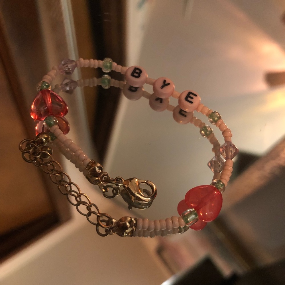 Urban Outfitters “BYE” beaded braclet